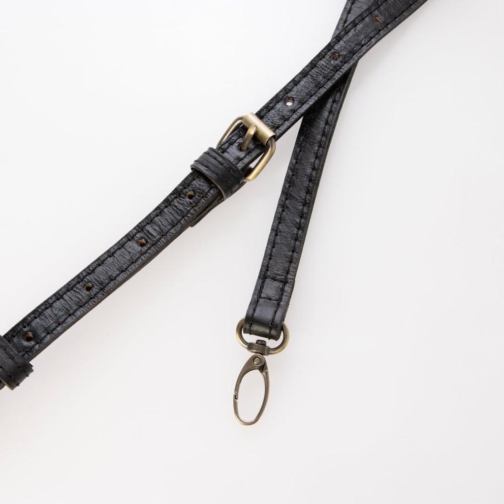 Peaks Peak Cowhide Patchwork Tote Size S Black 2-Way Bag, (Product Code 30-00-00001), Women's,