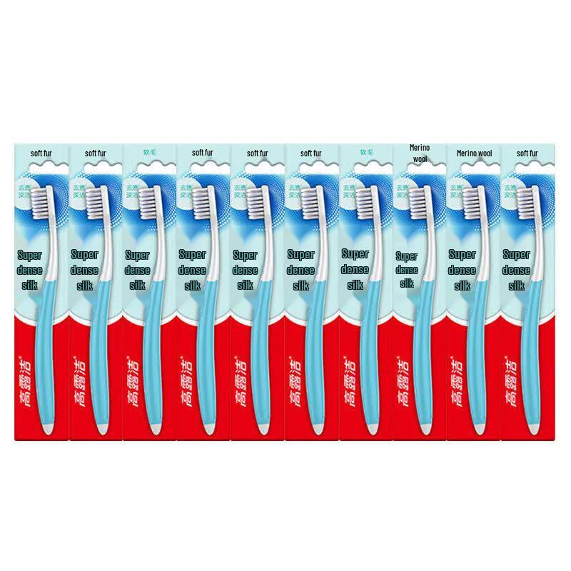 Colgate Soft Bristle Toothbrush, 10-Pack
