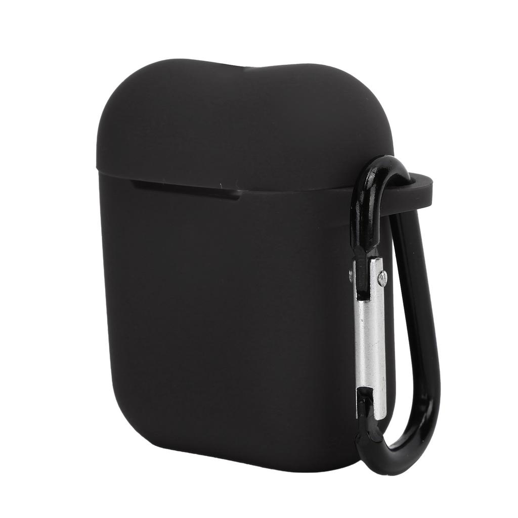 Headphone Protective Cover Case AntiLost Silicone Protector with Carabiner for IOS Earbuds 1 2