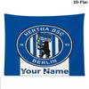 Hertha BSC Custom Name Wall Tapestry Aesthetic Wall Hanging Printed Fabric Blanket Decorative Tapestries for Bedroom Living Room Home Decor