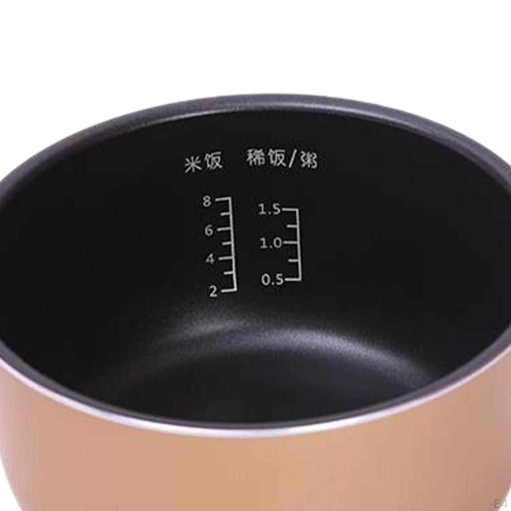 Domácí rýžovar Vnitřní nádoba Přenosné kuchyňské pomůcky Nepřilnavý hrnec na vaření