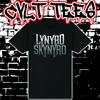 Men's and Women's T-shirts Lynyrd Skynyrd LOGO Band Tee 100% Cotton