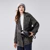 Damen Lockerer Blazer Mantel mit Wollmischung