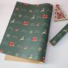10 Pcs Multifunctional Christmas Gift Wrapping Paper Multi-purpose DIY Crafts Paper  New Year Party