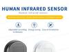Adjustable 180° PIR Motion Sensor Detector
