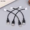 5/10 Stück USB-Kabelstecker auf 2-Pin 8mm/10mm Schweißfreier LED-Streifenverbinder LED-Bandstreifenlicht-Adapter