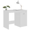 VidaXL White Desk 100x50x76 Cm Chipboard