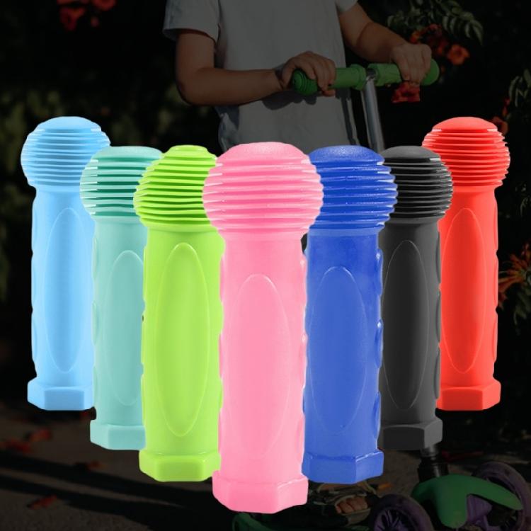 1 Pair Nonslip Rubber Handle Cover with Comfortable Hand Grip, Soft Handle Bar Grip For Children Scooter Handlebar