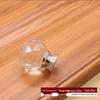 Křišťálová skleněná knoflíková úchytka - 30mm Čirá diamantový design rukojeť