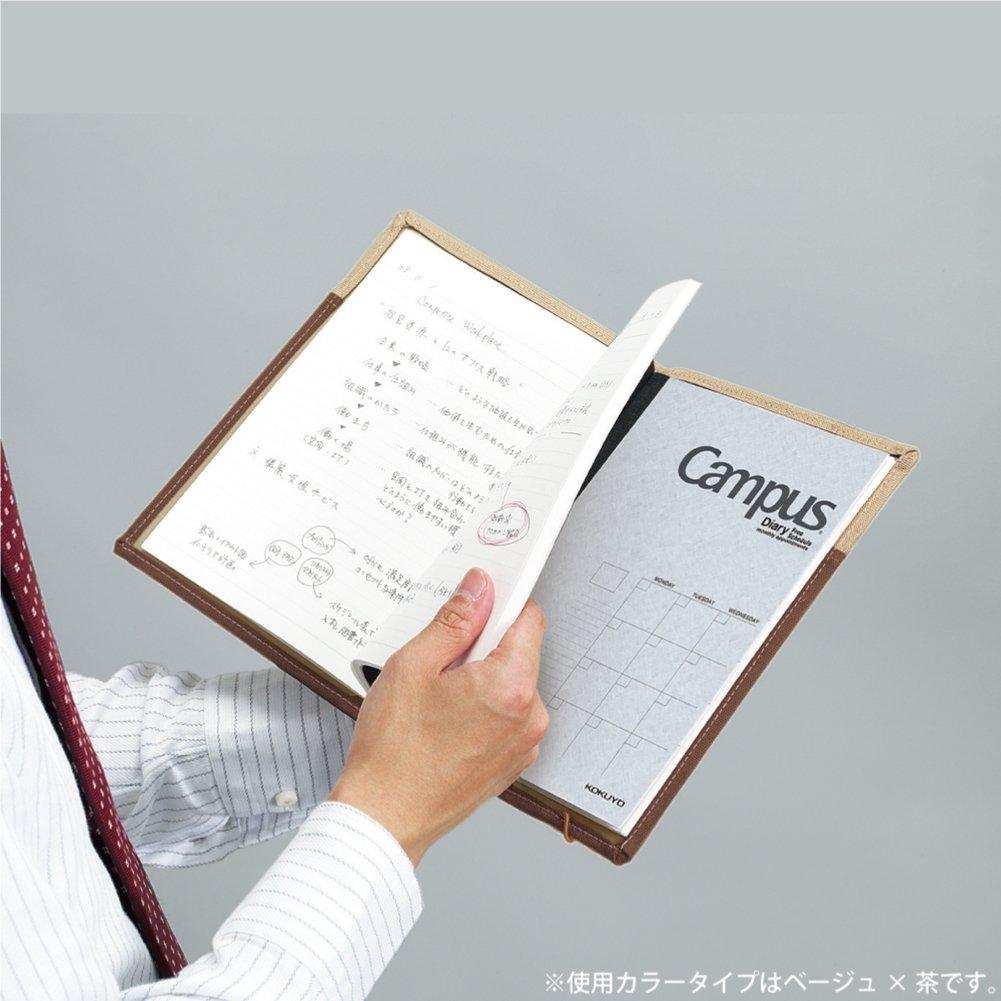 Kokuyo Systemic Notebook Navy 40 Cover, A5, Blue, A-Ruled, Sheets, No. 655A-4