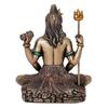 Decorative Shiva Idol, Bhole Nath, Mahadev Statue, Gold, 9 Inches, 1 Piece