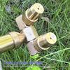 Double /Single Head Pump Spray Head Push-pull Spray Metal Rod  Garden Watering Tool