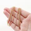 1Pair 14K/18K Gold Plated Brass Beads Chain Tassel Charm Pendant for Earrings Making DIY Earrings Accessories Supplies