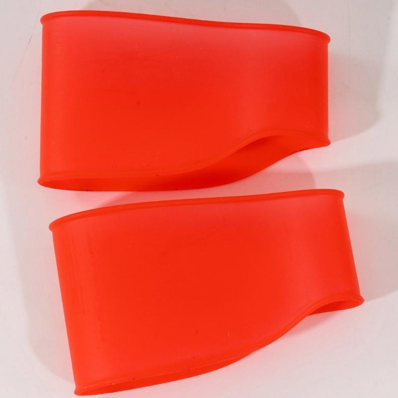 2Pcs Soccer Shoe Lace Bands Silicone Shoelaces Covers Soccer Cleat Lace Protector for Football Baseball Shoes Easy Use