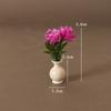 1:12 Dollhouse Miniature 4 Colors Outdoor Vase Accessories  Miniature Dollhouse Decorations