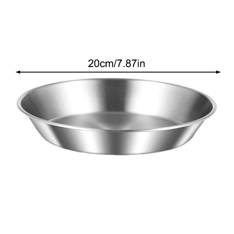 Reusable Stainless Steel Filter Tray Disk - round Mesh Basket for Frying Grilling Kitchen Strainer Fruit & Vegetable WaterFilter