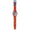 Swatch WONDROUS WINTER WONDERLAND SUOZ361 Watch, Red