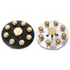 9 Cores Household Stove Accessories Stove Copper Nozzle Gas Stove Plate Fierce Fire Stove Part for Home Kitchens Outdoor
