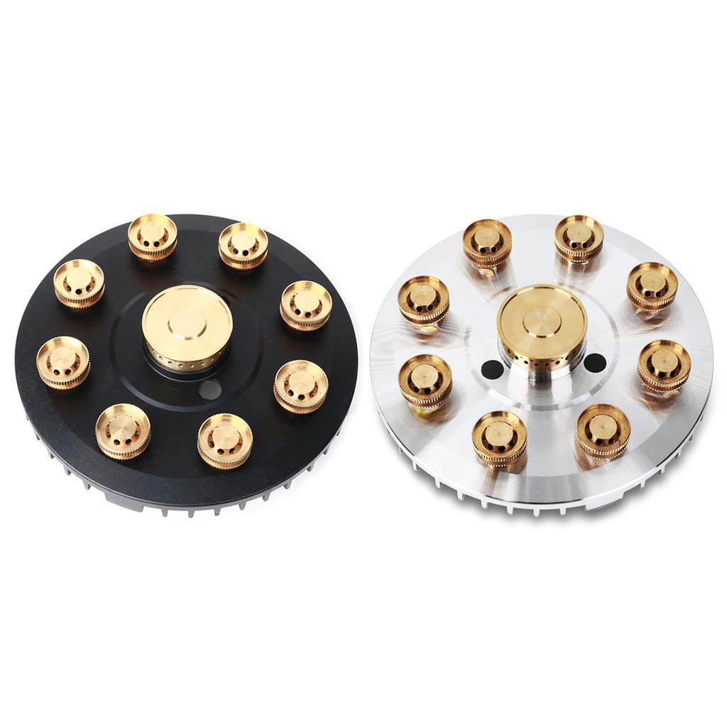 9 Cores Household Stove Accessories Stove Copper Nozzle Gas Stove Plate Fierce Fire Stove Part for Home Kitchens Outdoor