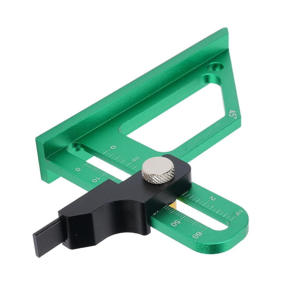 Woodworking Height Gauge 060mm Range Aluminum Alloy Table Saw Height Measurement Tool