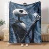 Jack Skellington Blanket Soft & Cozy Suitable for Chair Picnics Livingroom All-Season Use Digital Print Gift for Travel Home Birthdays