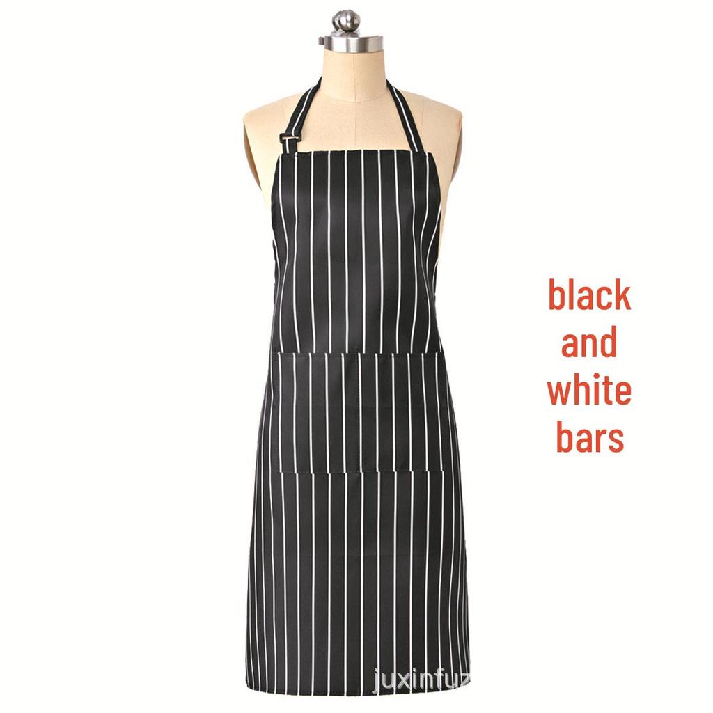 Long Anti-Fouling Chef Apron for Kitchen and Cafe Use