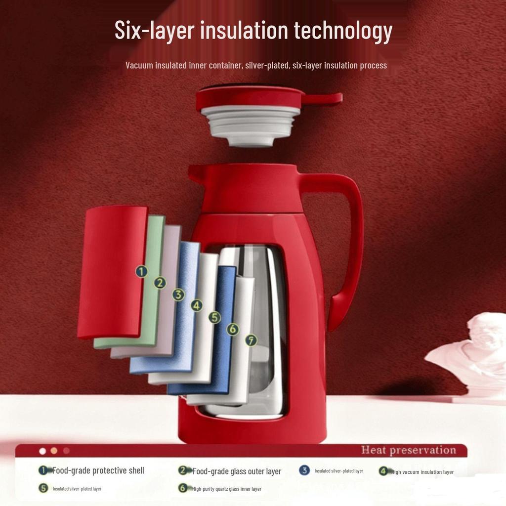 72-Hour Insulated Thermos: Large Capacity Household and Commercial Flask for Weddings & Events