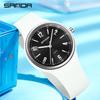 SANDA New Light Luxury Fashionable Student Quartz Watch Waterproof Simple Temperament Casual Women's Watch 6295