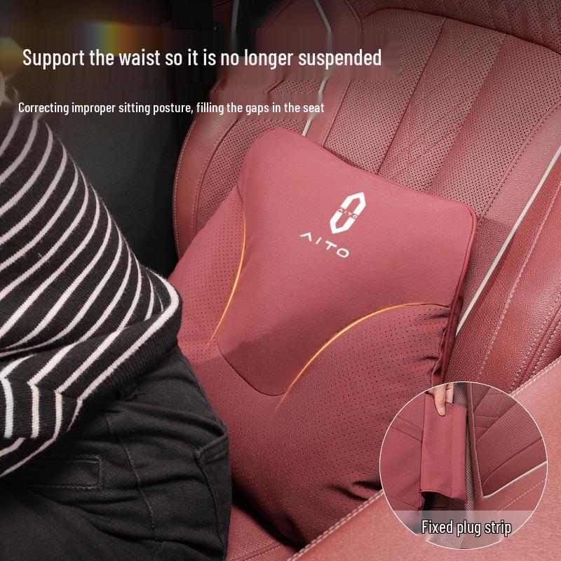 Compatible with Wenjie M5, M8, M7 Headrests, Lumbar Supports, Neck Pillows, M9 Lumbar Cushions, and Car Interior Accessories.