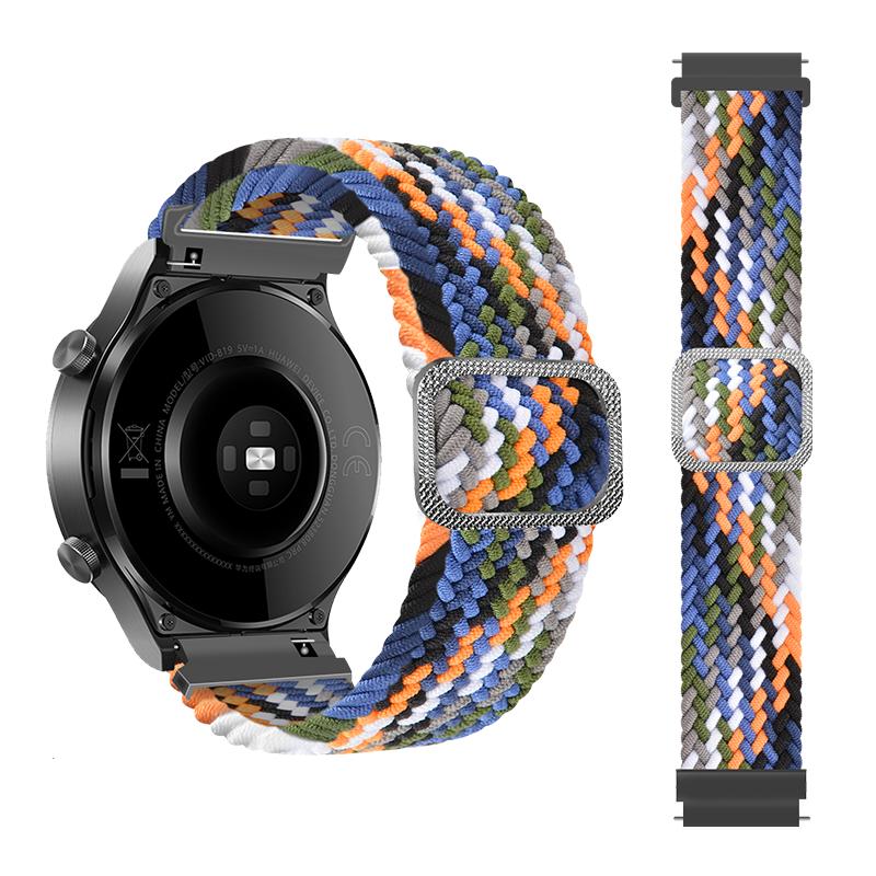 22mm Nylon Strap For Garmin Forerunner 965 745 255 265 Bracelet Wristband For Garmin Vivoactive 4 Venu 3 2 Smart Watch Band