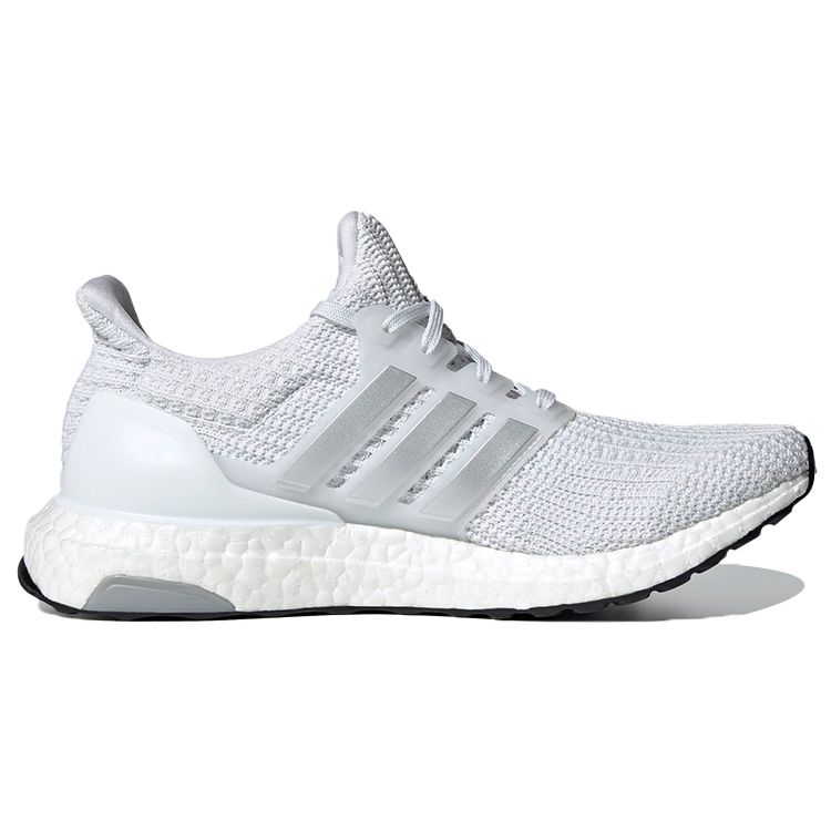 Adidas  UltraBoost 4.0 DNA White Silver Metallic Women Sneakers Cloud-White Core-Black FY9333