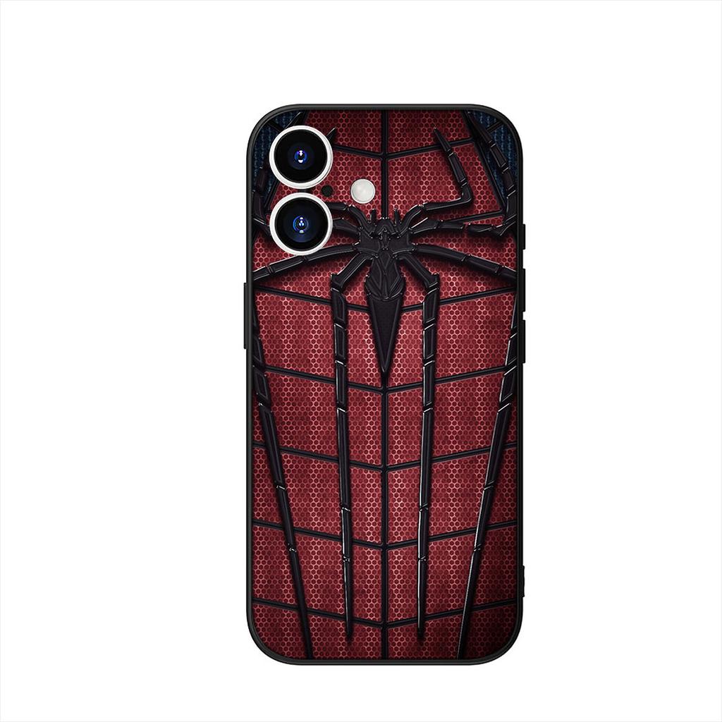 Cover per Telefono per Apple iPhone 17 16 11 Pro XS Max 16E 6 7 8 Plus SE 2022 X XR 6S Custodia Air Logo Marvel Spider Man Spiderman Casing