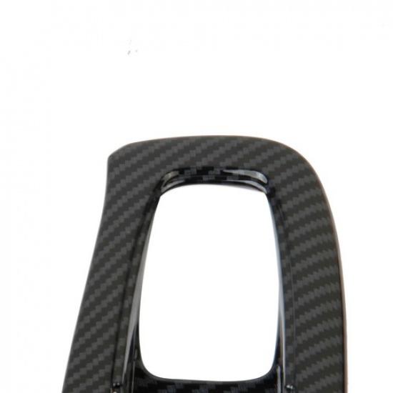 Carbon Fiber Style Door Window Lift Switch Panel Cover Trim For Subaru Crosstrek