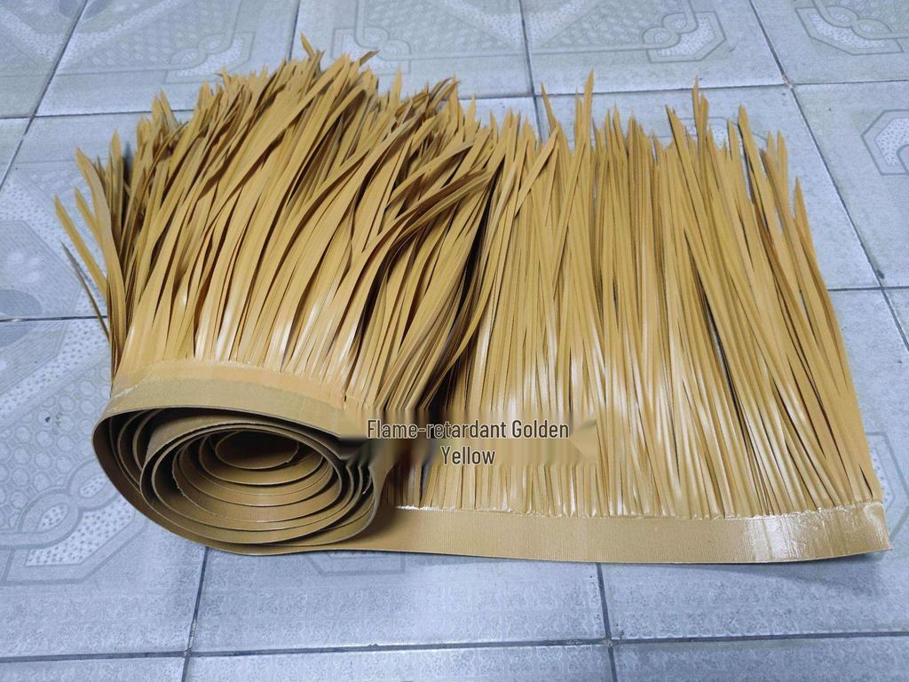 Simulated Fur Thatched Roof Roll for Gazebos and Houses