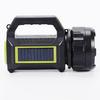 Solar Flashlight Rechargeable Outdoor Waterproof Spotlights LED Work Light Searchlight Light for Camping Emergencies