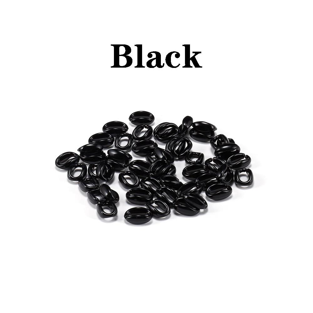 50 Teile/los Bunte Link Kette Anhänger Verbindet Charms Acryl Handwerk Für DIY Halskette Armband Schmuck Machen Zubehör