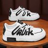 Fashion Spring Men's Shoes New Breathable White Shoes Men Korean-style Trendy All-match Thick-soled Sports Casual Sneakers Trendy Shoes