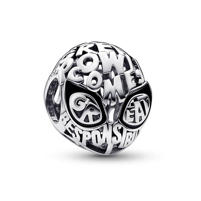 Anheng Dame - PANDORA - 792351C01 - Sterling Sølv 925/1000 - Elegant - Grå