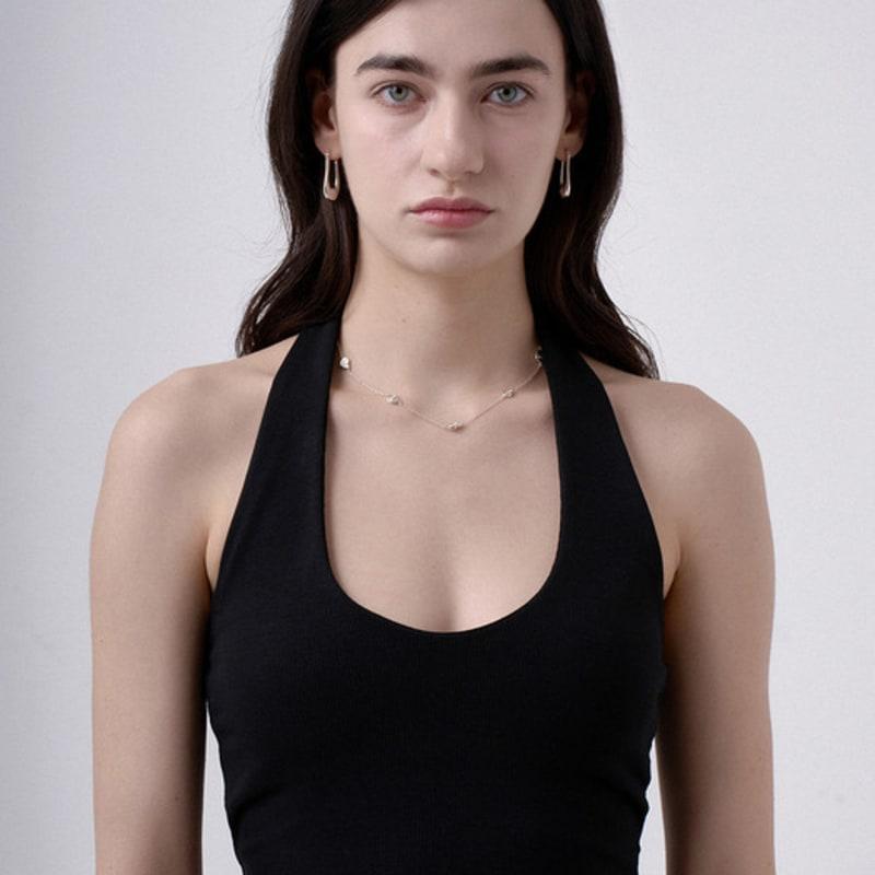 TIERNO N.025/SHELL CHAIN NECKLACE