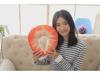 Cartoon Fruit & Pepper U-Shaped Neck Pillow: Big Shrimp Toy Travel Pillow for Naps