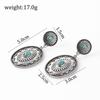 New Retro Earrings Bohemian National Style Turquoise Earrings Earrings