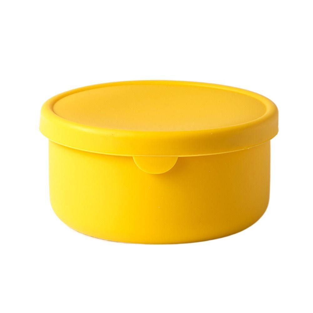 Reusable Lunch Boxes Lids Silicone Bowl Eco-friendly Freezer Molds  Kids