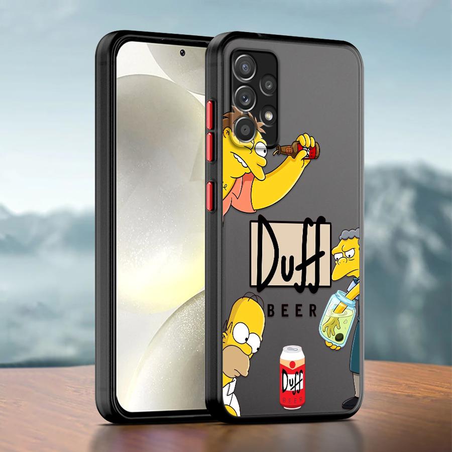 The Simpsons Family Phone case for Samsung Galaxy A21s A22 A71 A72 A73 A23 A25 A52s A53 A54 A55 A24 A31 A32 A33 A34 A51 A52
