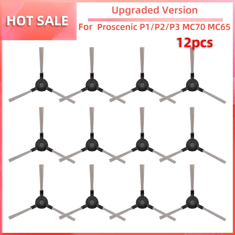For Proscenic P1 P2 P3 MC70 MC65 Robot Cleaner Vacuum Side Brush HEPA Filter Mop Pad Accessories Replacement Attachment Parts