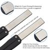 400/600 Grit Double Side Grindstone Pocket Size Grinding Tools Foldable Sharpener  Outdoor Tools