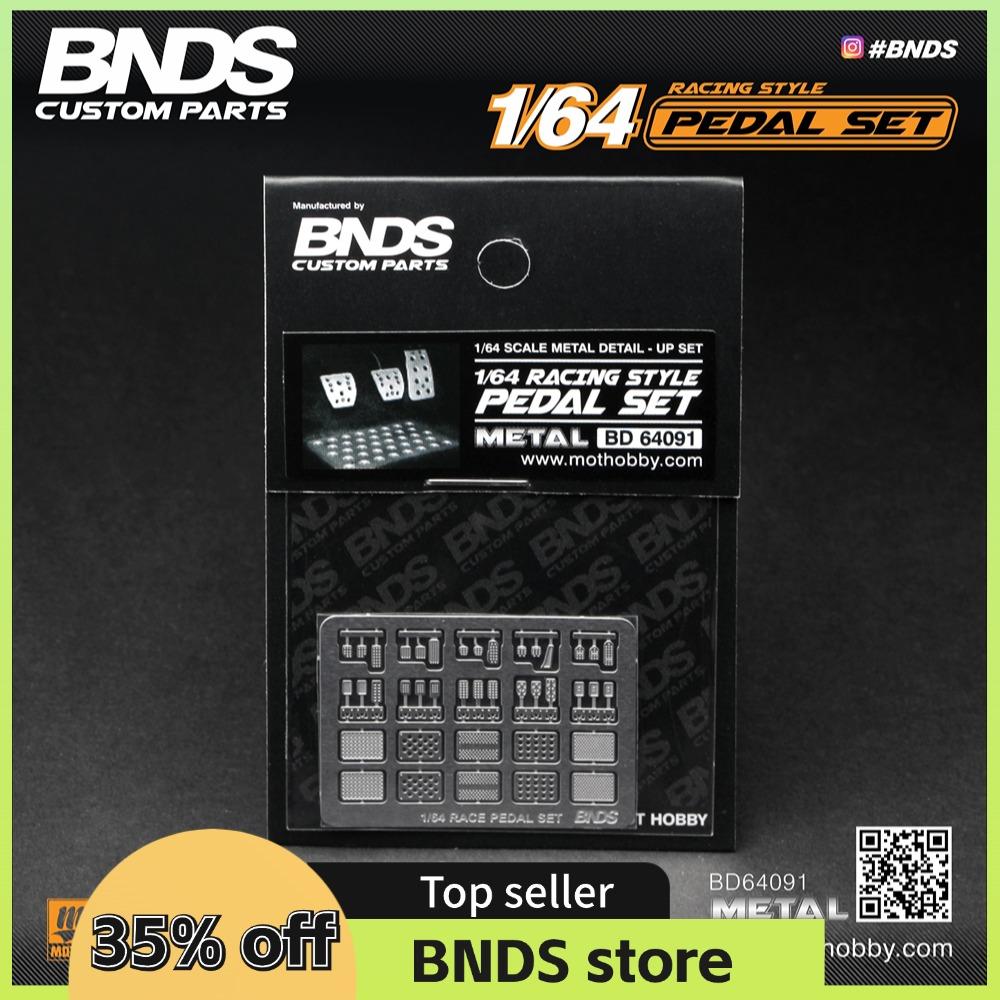 BNDS Neu 1/64 Metall Modifizierte Teile Kleiner Maßstab Auspuffrohr Schalldämpfer Rennstil Pedalset Für Modellauto Rennfahrzeug Spielzeug