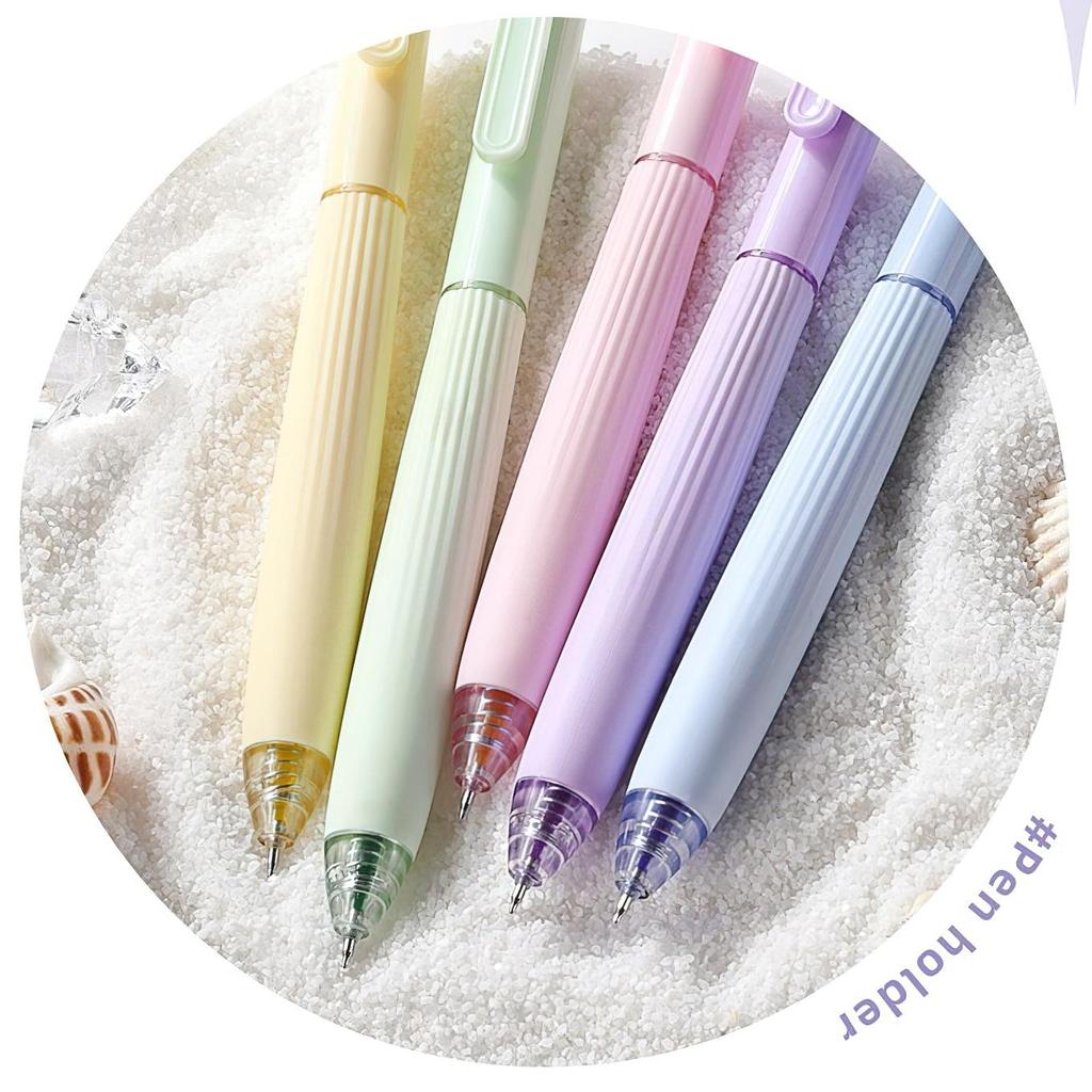 5pcs Multi Color Gel Pens Set Cream / Morandi / Retro 0.5mm Ballpoint Quick-dry Ink for Writing