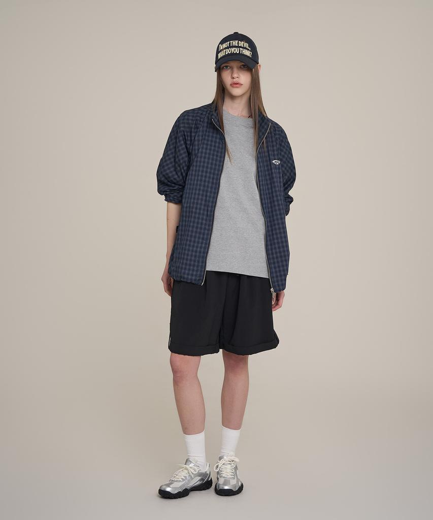 SUPERSUB Wide Roll-Up Banding Shorts - Charcoal