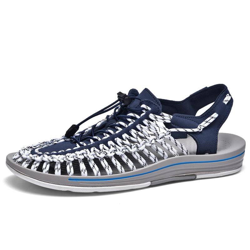 Summer Men's Sandals Outdoor Mesh Sandals Soft Clogs Men Sandals Slides Handmade Sandals Roman Outdoor Sandals Men