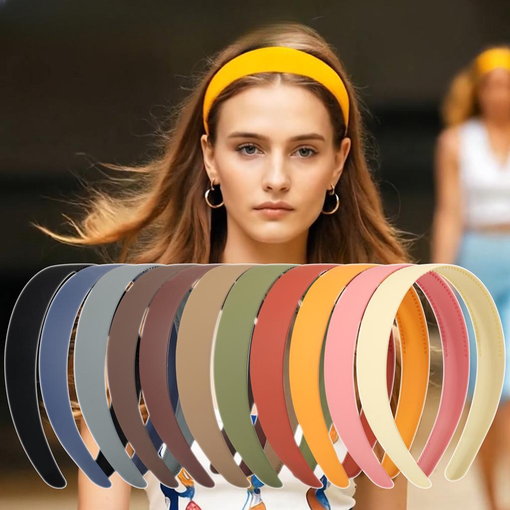 Wide-brimmed Hairband Matte Morandi Color Hair Clip Outdoor Hair Pressing Face Washing Headband